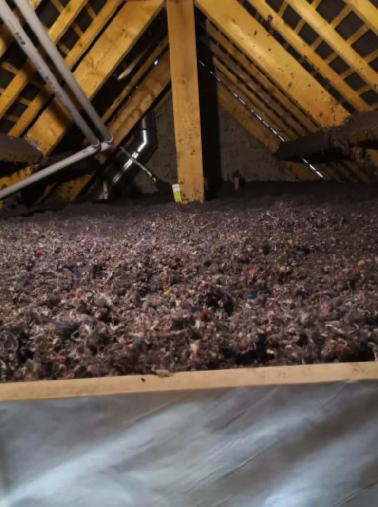 Plouhinnec : isolation thermique des combles perdus