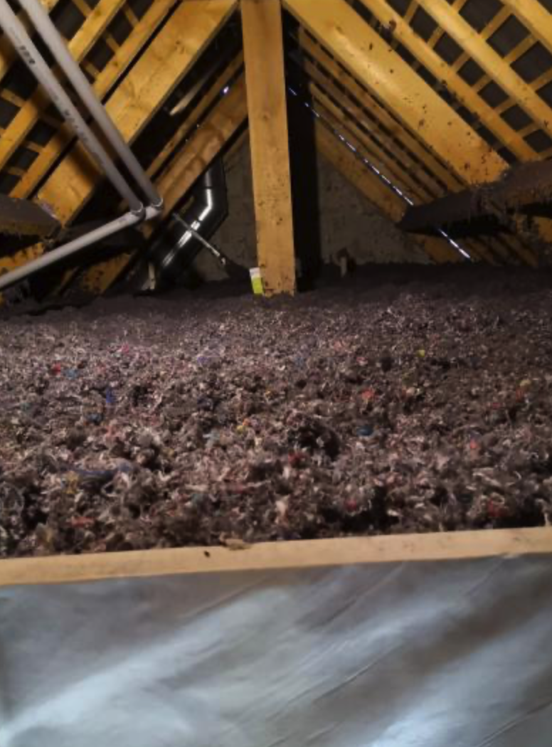 Plouhinnec : isolation thermique des combles perdus