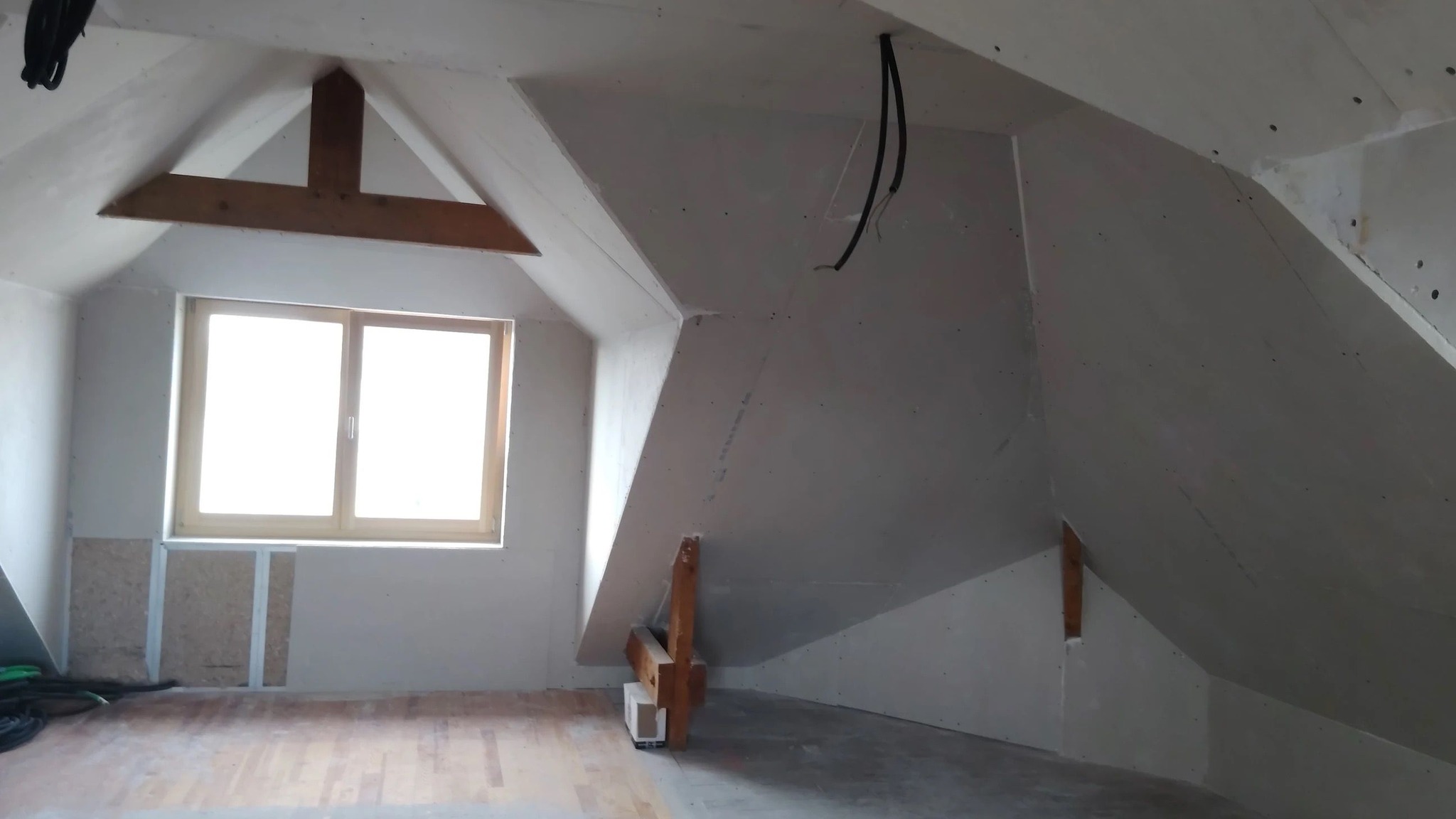 Habillage plaque de plâtre